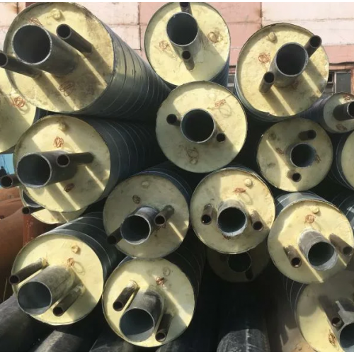 Труба в ППУ изоляции со спутником в полиэтиленовой оболочке тип 1 Ст20 Ду32 159х5 мм ГОСТ 8732-78