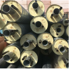 Труба в ППУ изоляции со спутником оцинкованная тип 1 Ст20 Ду32 530х7 мм ГОСТ 20295-85